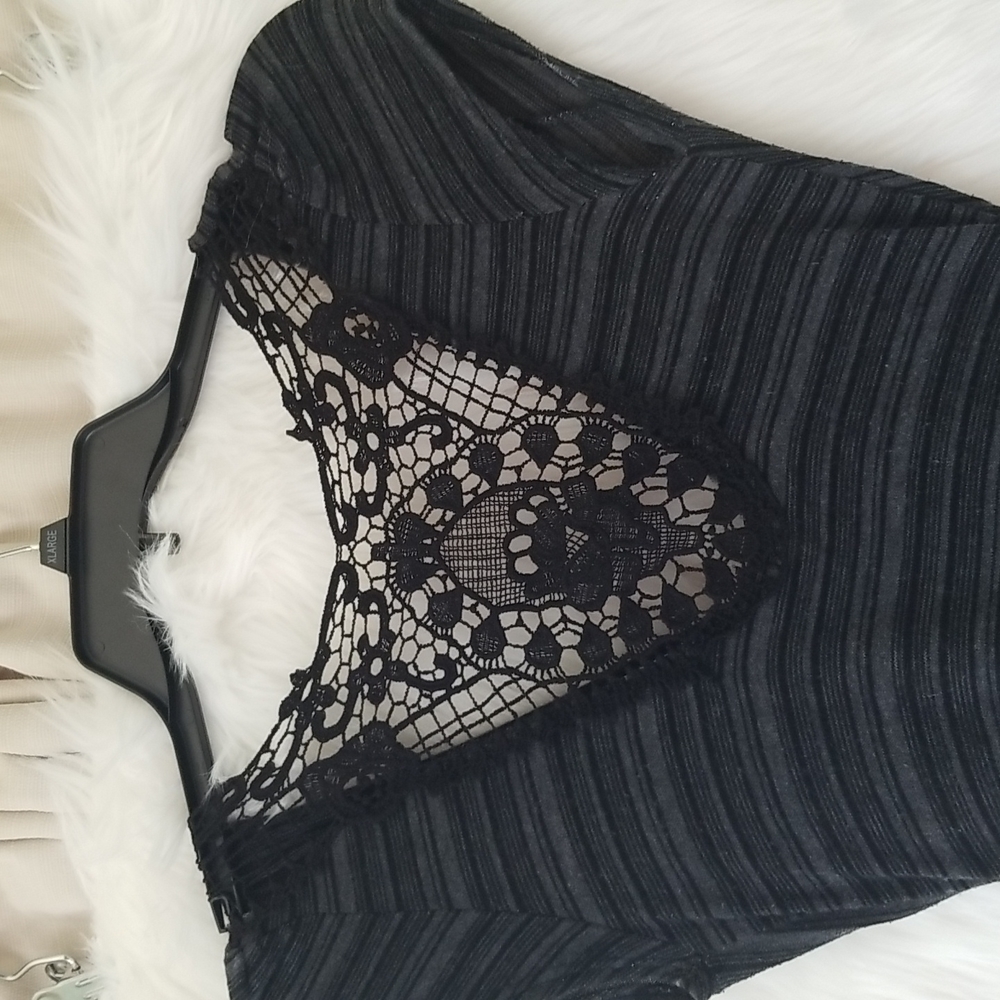 Blushed Long Blouse with belt  Sz,S - Picture 4 of 4